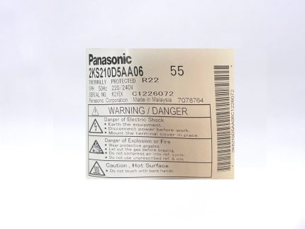 کمپرسور پاناسونیک شماره فنی 2KS210D5AA06