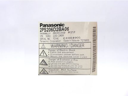 کمپرسور پاناسونیک شماره فنی 2PS206D2BA06