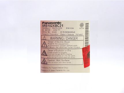 کمپرسور پاناسونیک شماره فنی 5RS102XBC21